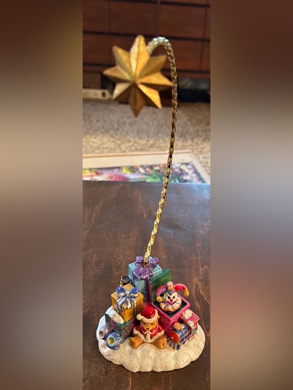 BRAND NEW CHRISTOPHER RADKO "Chubby Cheer Delight" Ornament Holder Stand Star